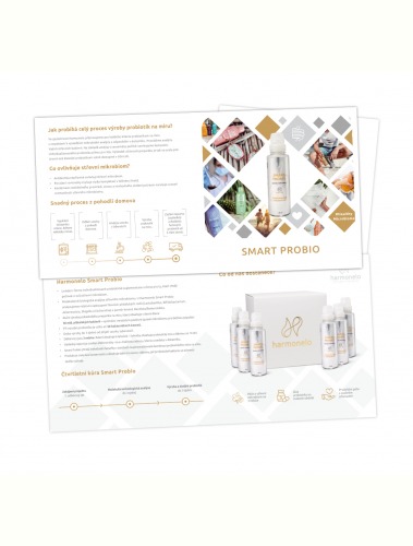 CZ Leaflet 10 pcs: Harmonelo SMART PROBIO (Czech)